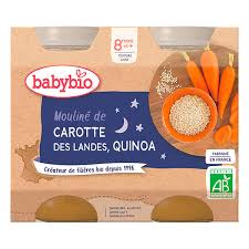 Baby Pot Mouline Carot Quinoa 2x200g